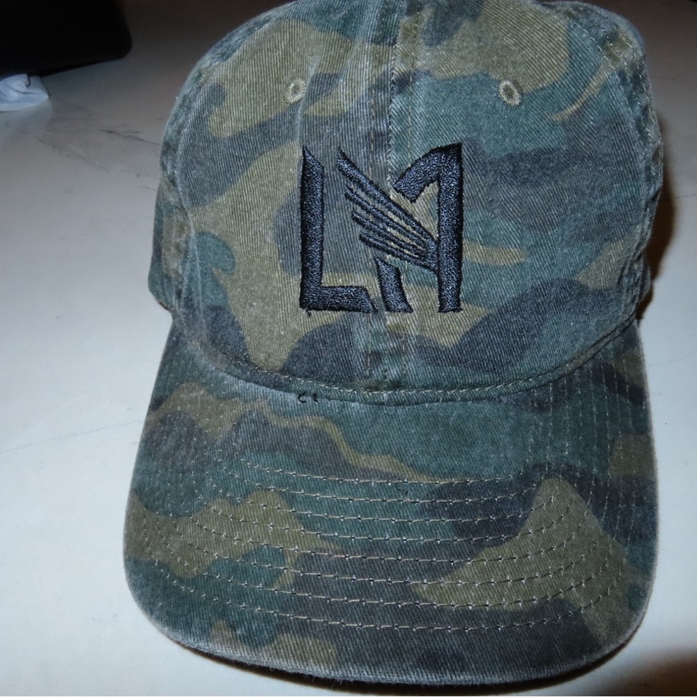 LAFC Mitchell & Ness Green Camo Cap